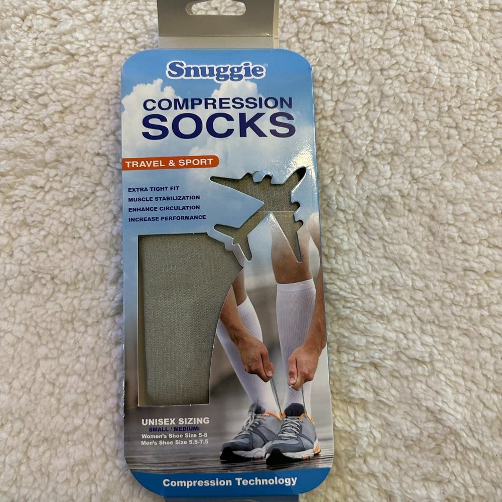 Snuggie compresion socks travel & Sport Unisex Small/Medium